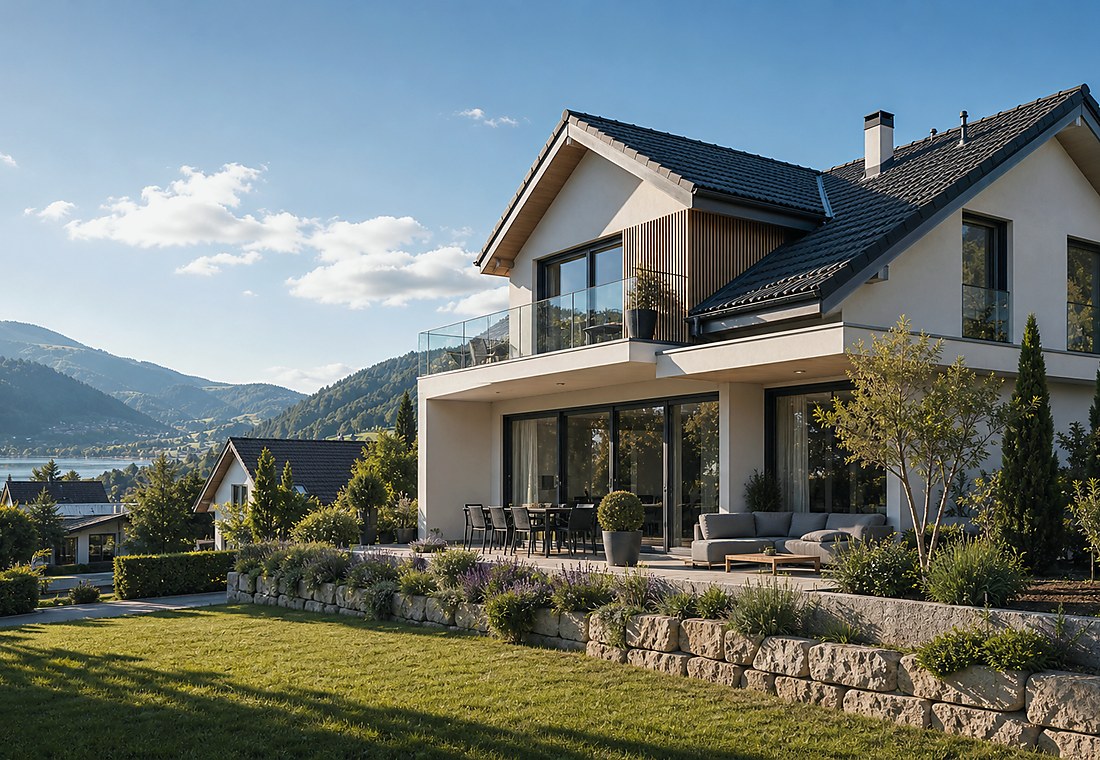 Visuel immobilier premium local pour Weesen