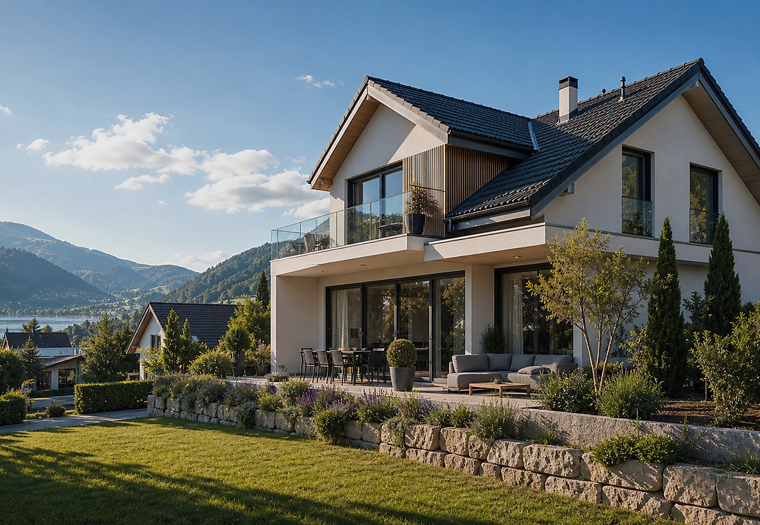 Visuel immobilier premium local pour Wegenstetten
