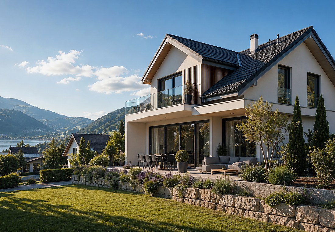 Visuel immobilier premium local pour Weiningen (ZH)