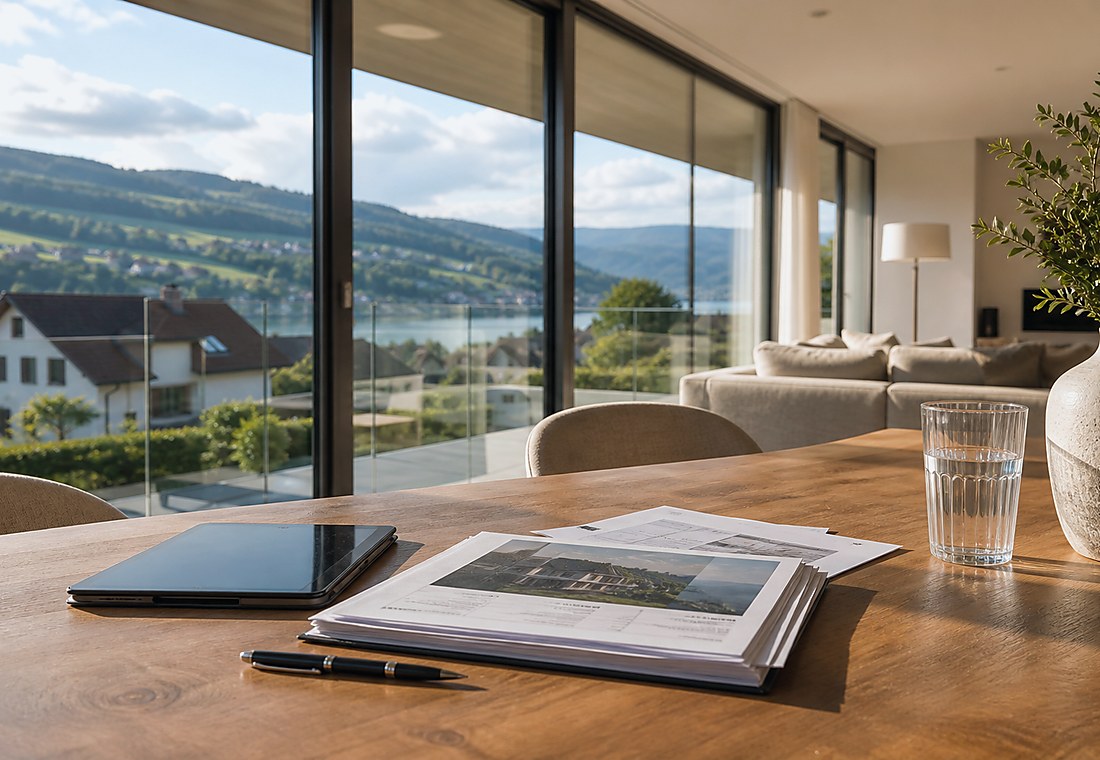 Visuel immobilier premium local pour Wengi