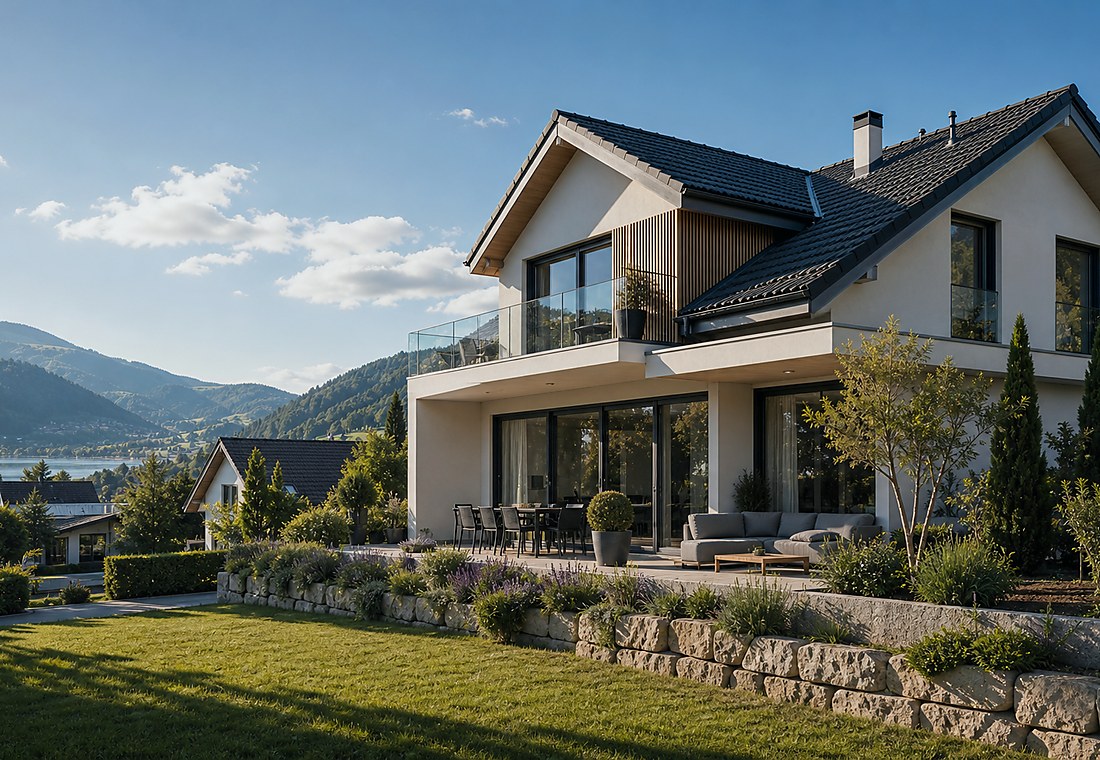 Visuel immobilier premium local pour Wiggiswil