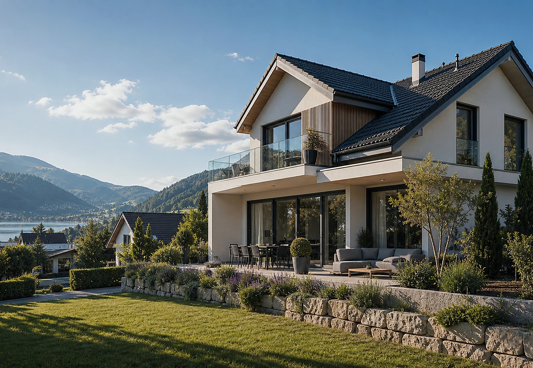 Visuel immobilier premium local pour Wikon
