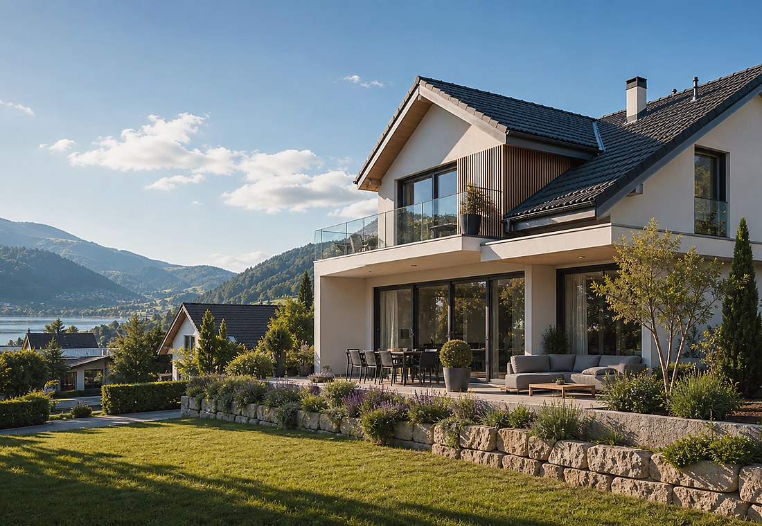 Visuel immobilier premium local pour Wilderswil