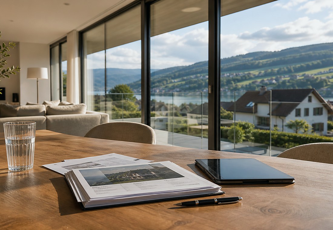 Visuel immobilier premium local pour Willisau