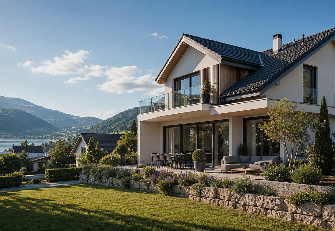 Visuel immobilier premium local pour Wintersingen