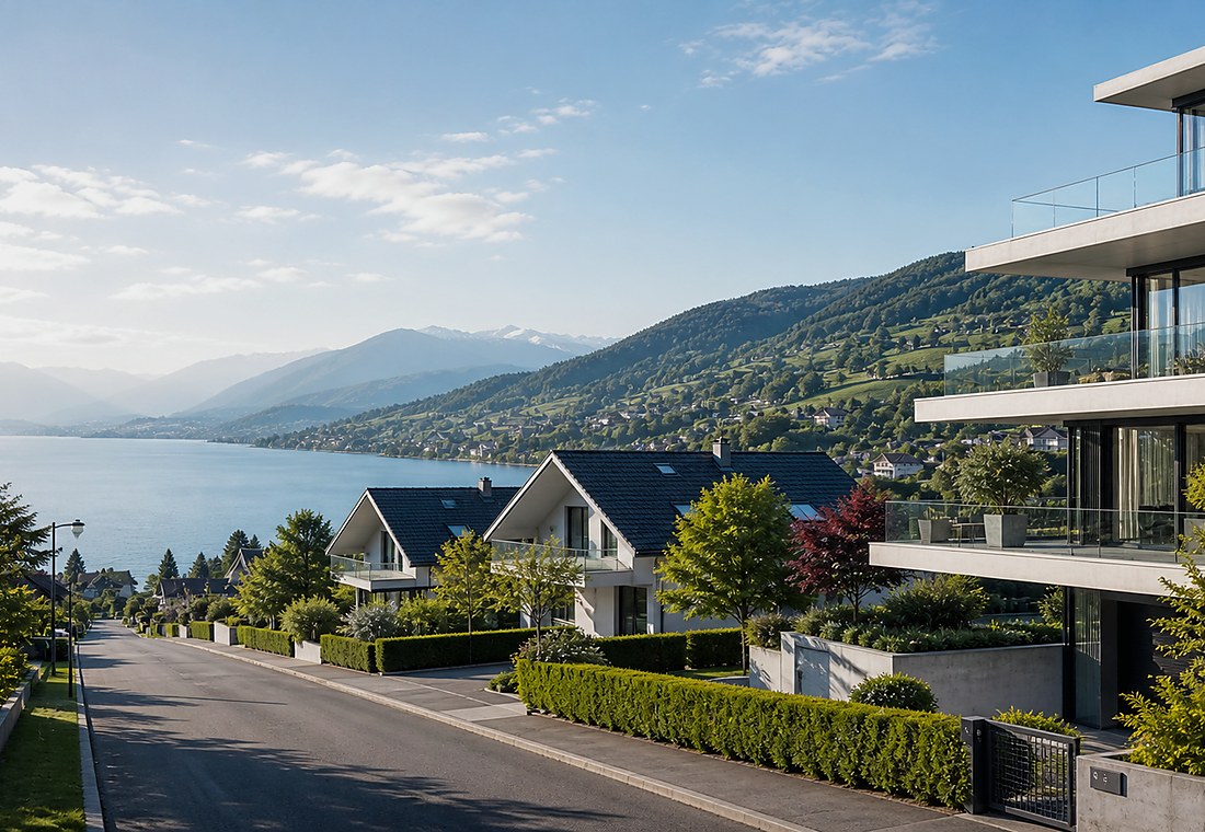 Visuel immobilier premium local pour Wolfenschiessen