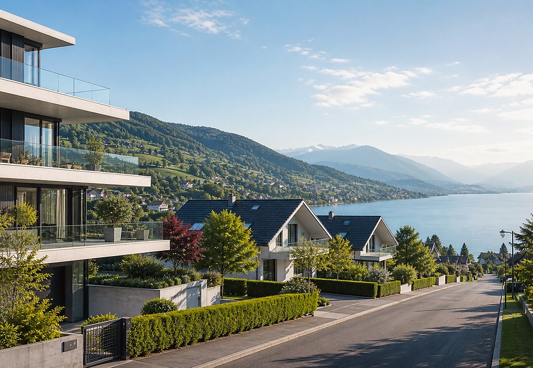 Visuel immobilier premium local pour Zillis-Reischen