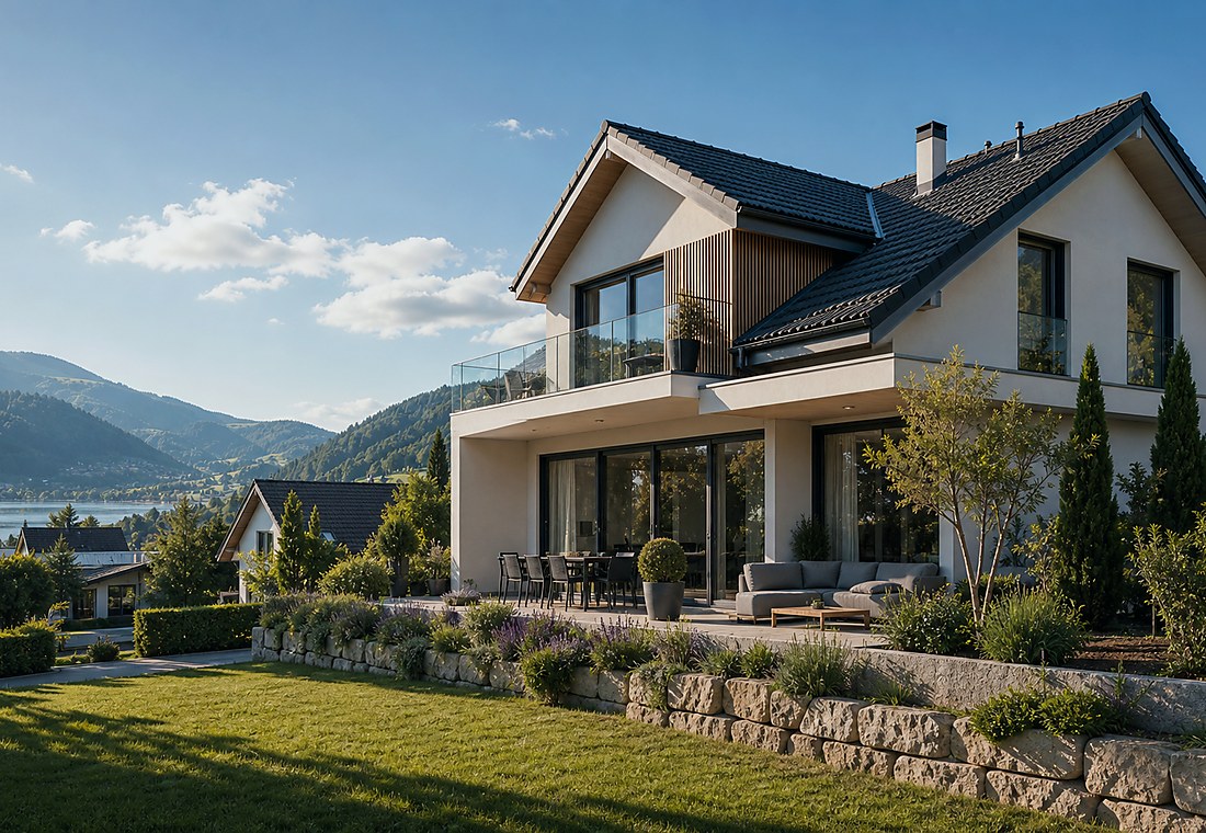 Visuel immobilier premium local pour Zuzwil (SG)